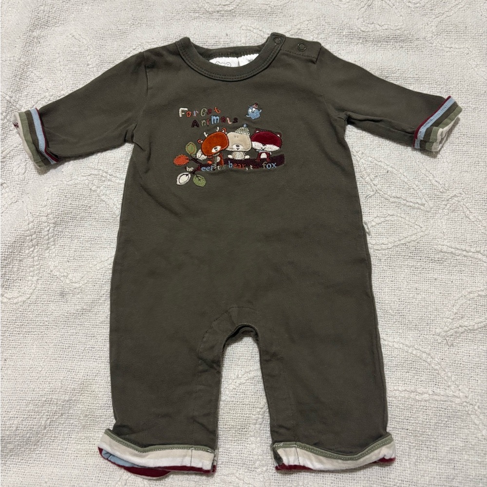 Forest animals baby boy
